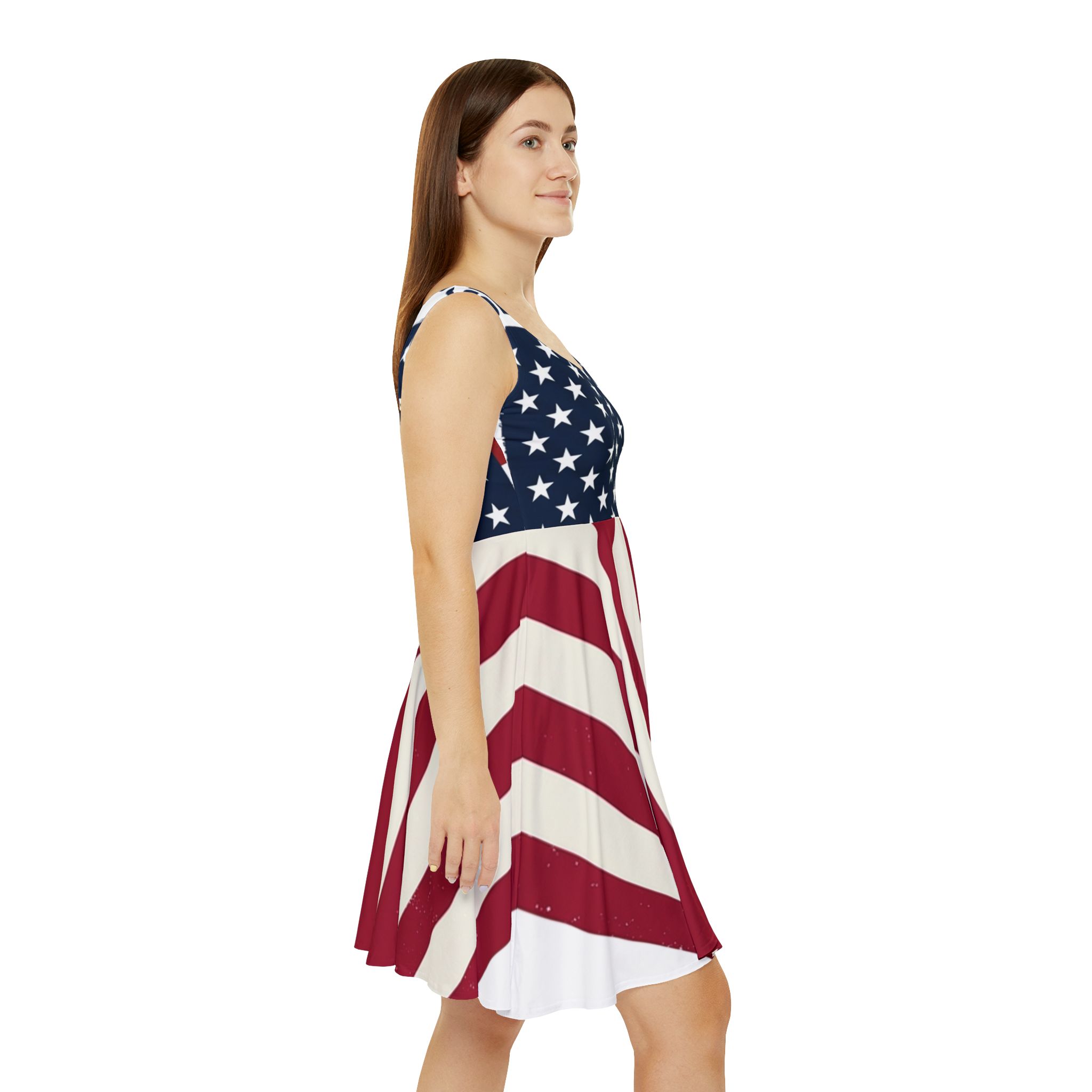American Flag Dress - Patriotic USA Stars & Stripes - Image 4