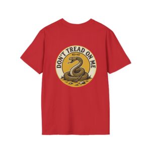 Don't Tread on Me T-Shirt — Gadsden Flag Patriotic Tee