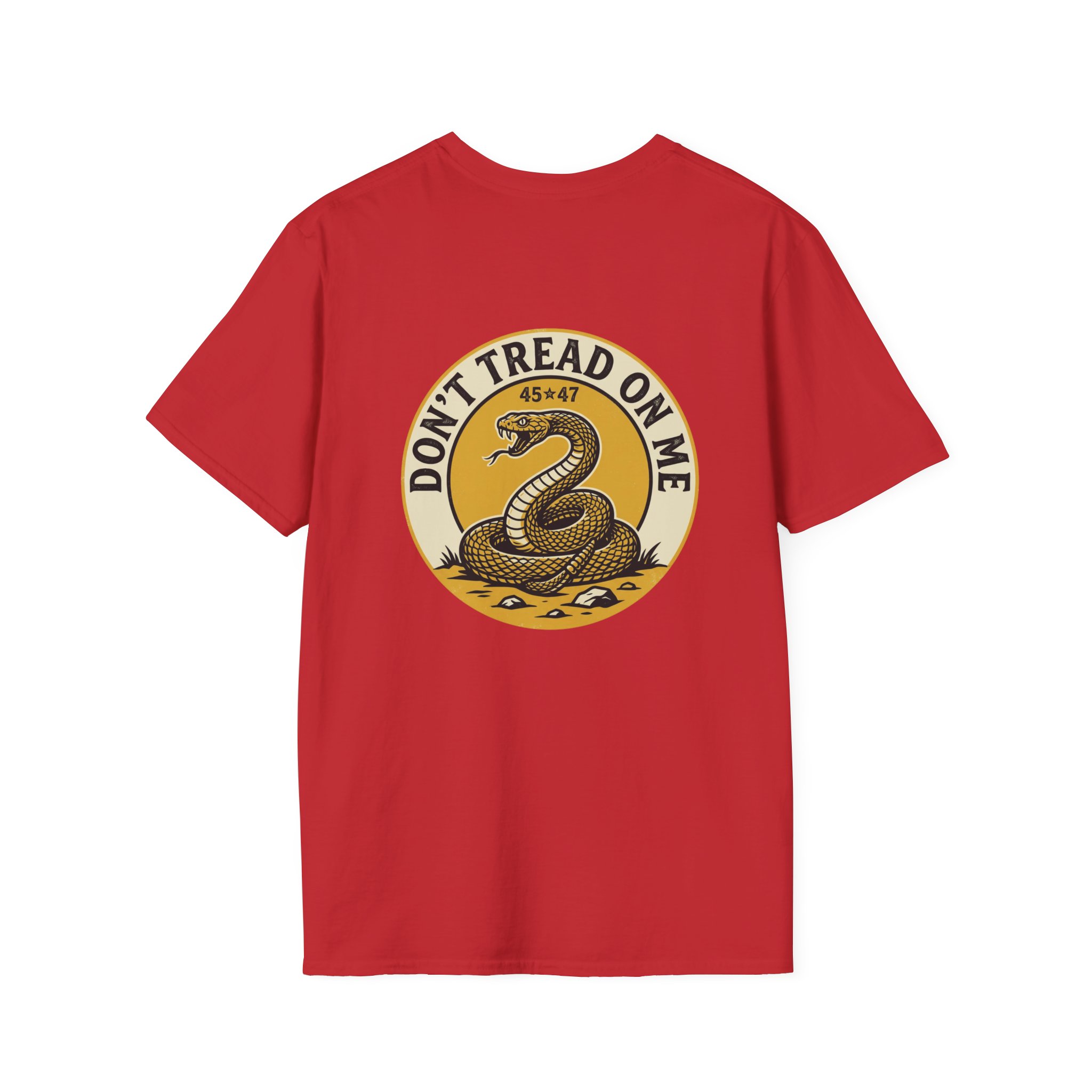 Don't Tread on Me T-Shirt — Gadsden Flag Patriotic Tee