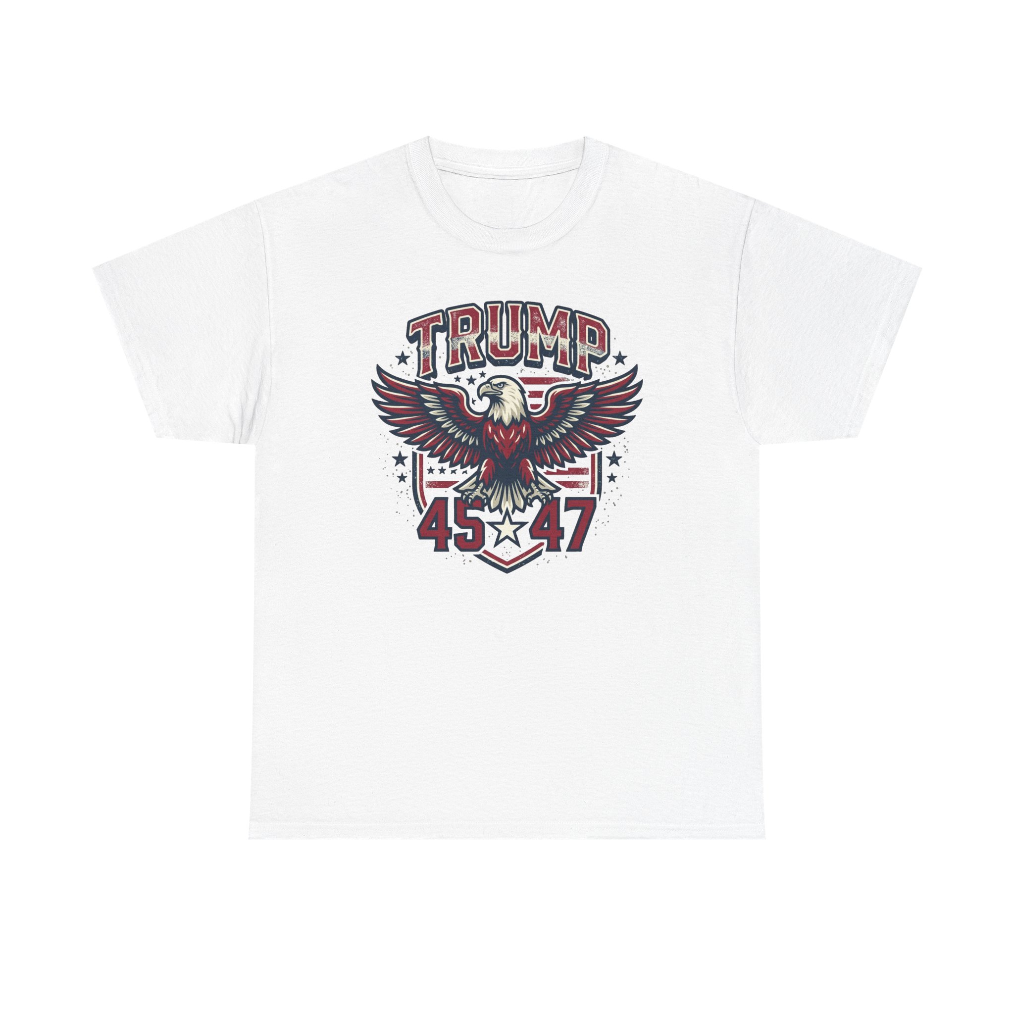 Trump 45→47 Eagle Graphic T-Shirt