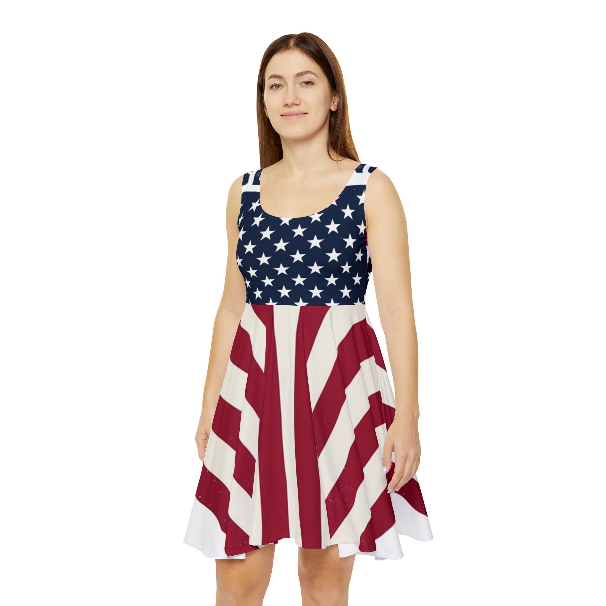 American Flag Dress - Patriotic USA Stars & Stripes - Image 2