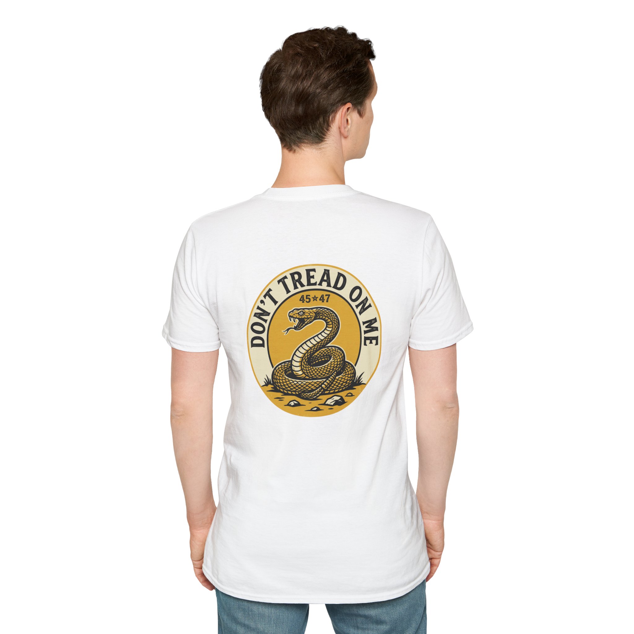 Don't Tread on Me T-Shirt — Gadsden Flag Patriotic Tee - Image 3