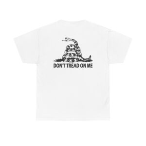 Don't Tread On Me Tee — Gadsden Flag Snake Graphic T-Shirt