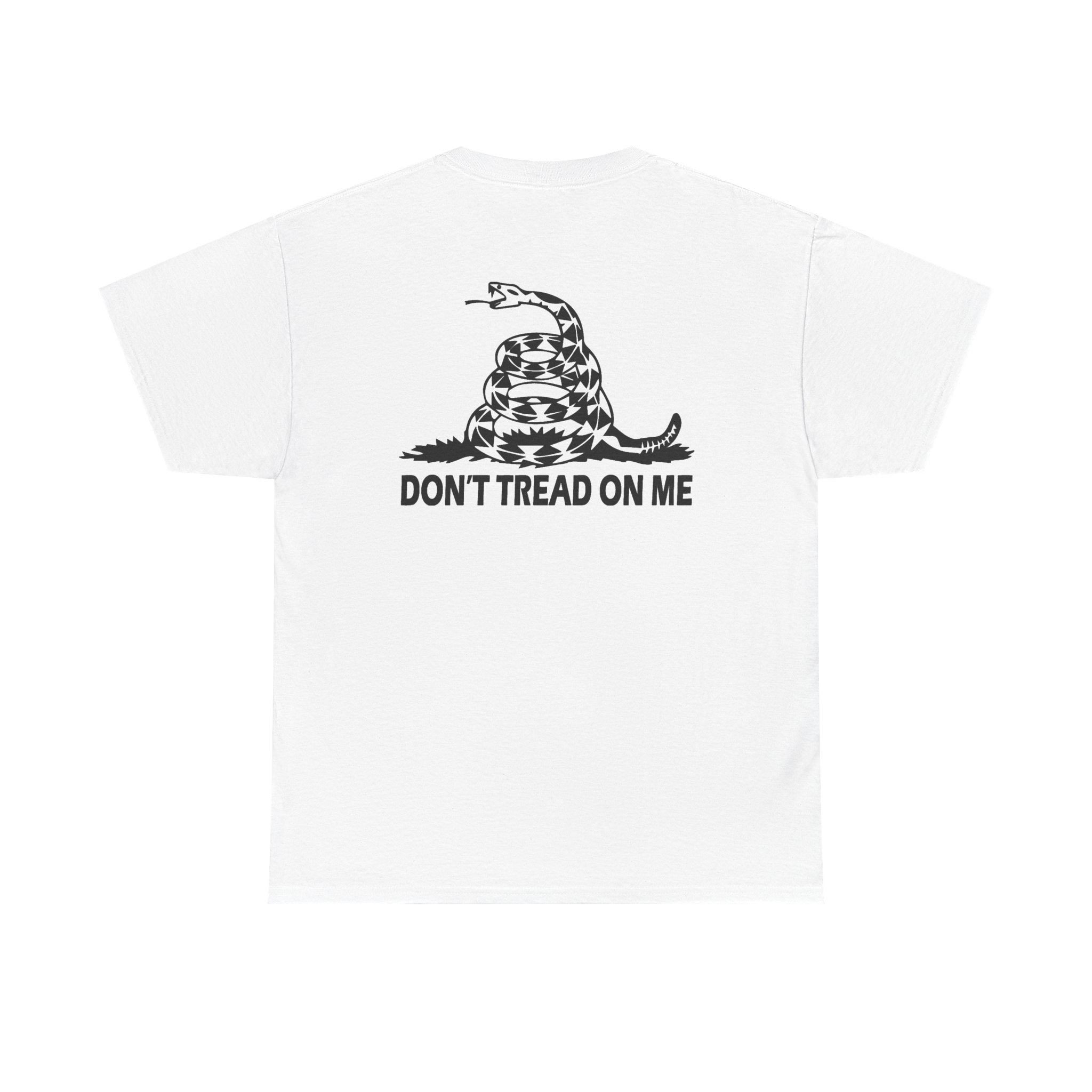 Don't Tread On Me Tee — Gadsden Flag Snake Graphic T-Shirt