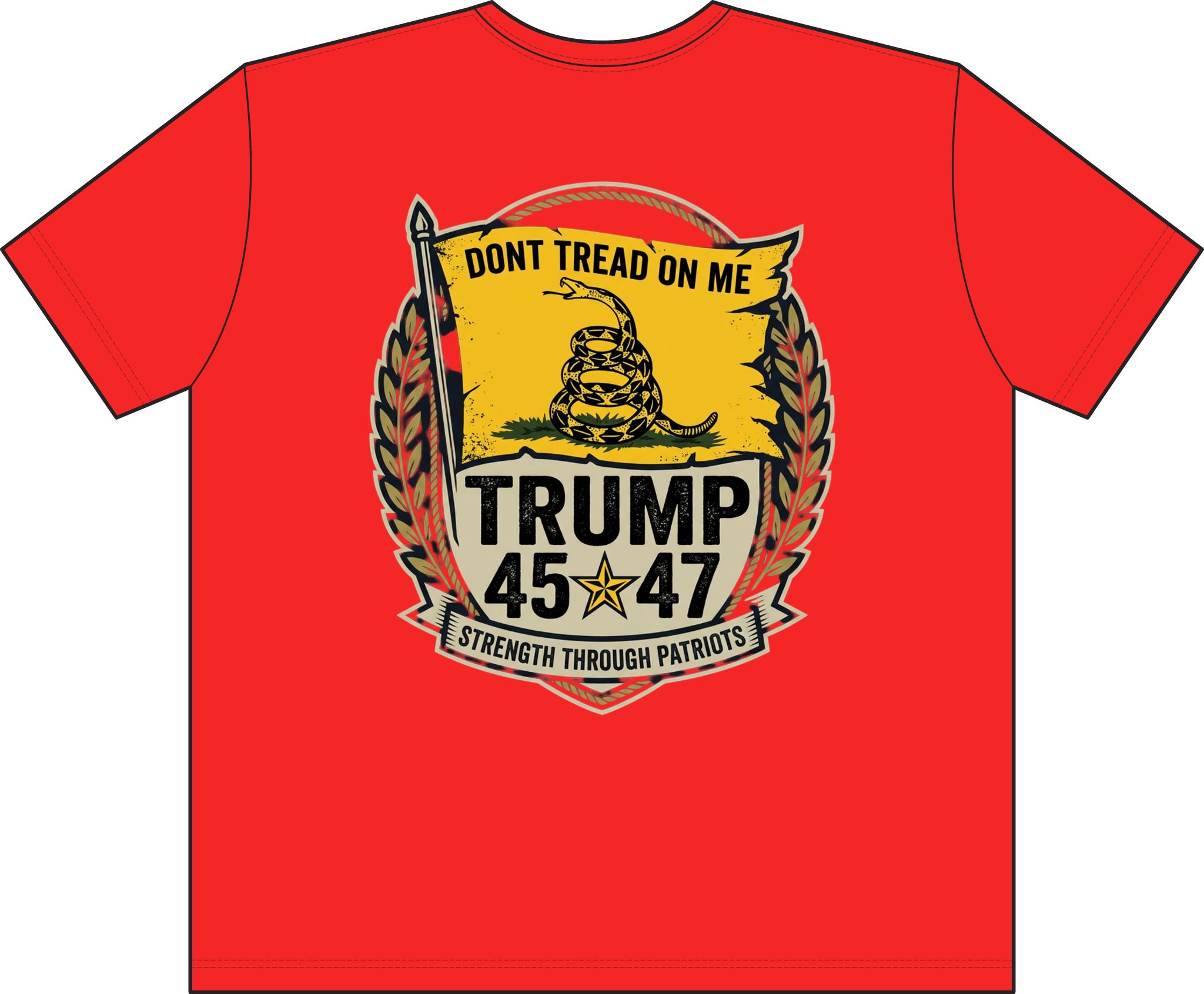 TRUMP 45☆47 T-Shirt - Image 2